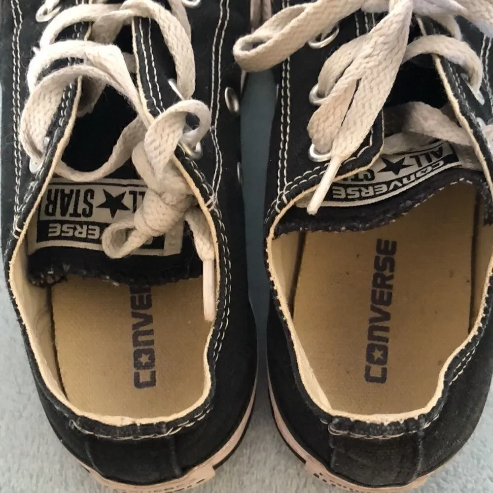 Converse sneakers black
